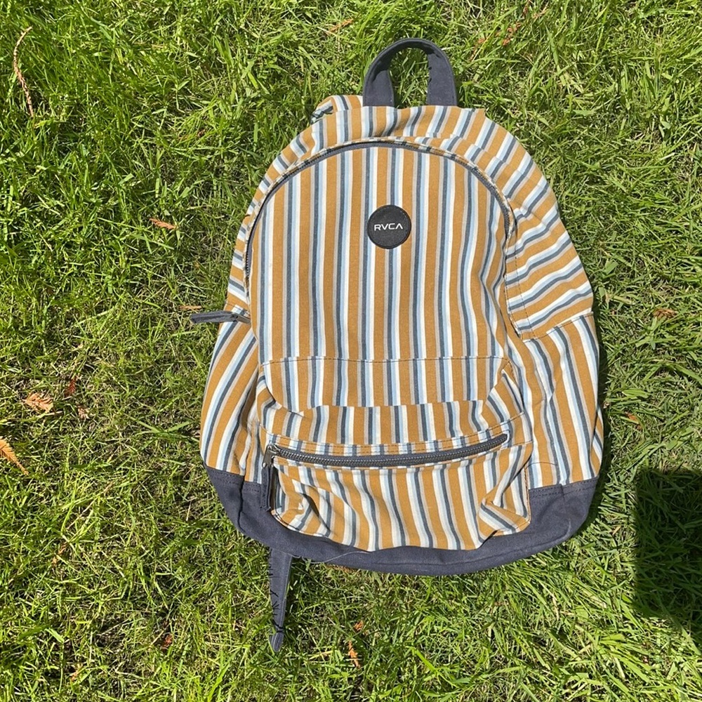 RVCA striped backpack